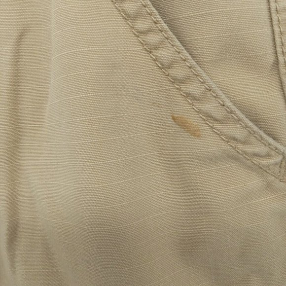 The North Face Shorts Mens Size 34‎ Beige Khaki Cargo Check Outdoor Gorpcore - Picture 3 of 10